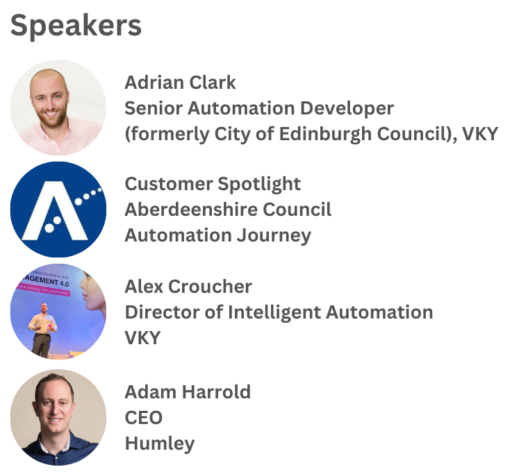 Digital by default speakers with Aberdeenshire