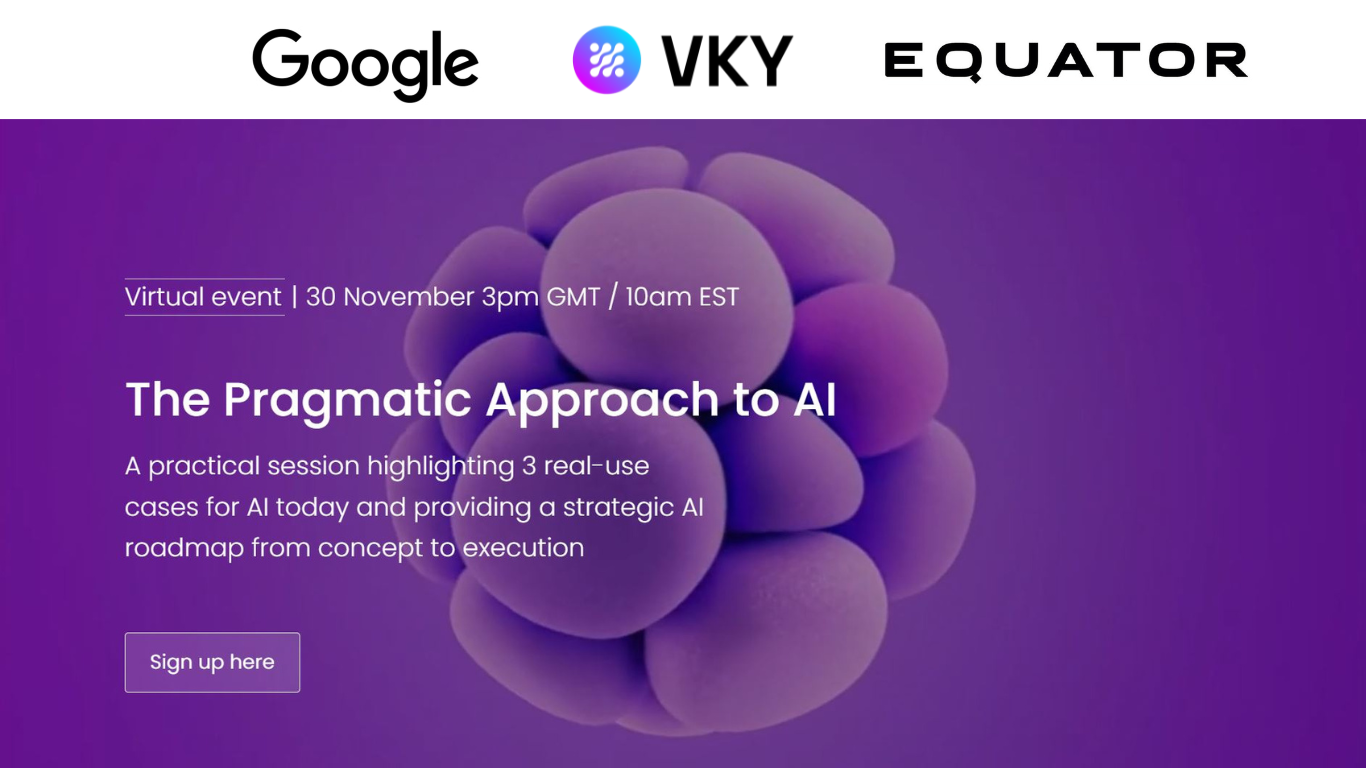 The Pragmatic Approach to AI with Google and VKY