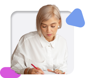 lady writing notes